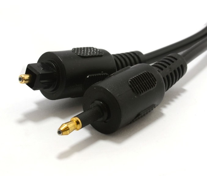 Optični kabel Toslink na optični 3,5mm 2m