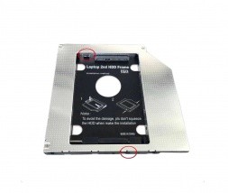 Adapter DVD na HDD 9,5mm s stikalom