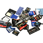 Pomnilniške kartice SD, micro SD, CF,..