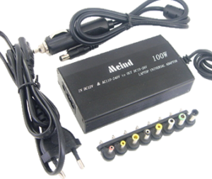 Univerzalni polnilec 100 W z različnimi priključki