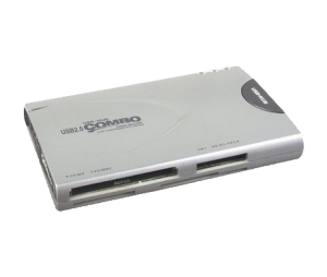 Zunanji čitalec kartic in USB razdelilec