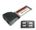 ExpressCard kartica - USB množilnik