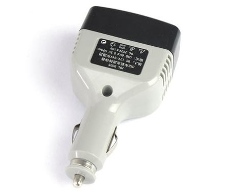 Inverter (razsmernik) iz 12 ali 24V enosmernega v izmenični tok 220V z USB izhodom