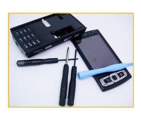 ohišje za Nokia N95 8G - črno