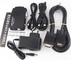 Adapter iz S-Video, RCA in VGA na VGA