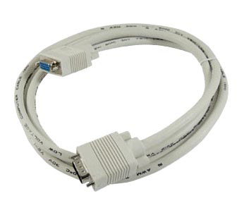 Kabel VGA/SVGA HD15 moški-ženski podaljšek 10m