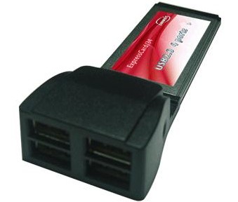 Express kartica 34mm s 4 USB 2.0 vhodi