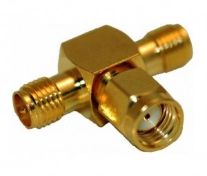 RP-SMA razdelilec t-kos