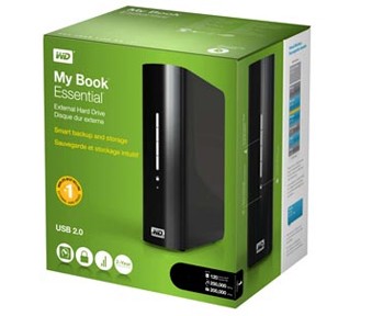 WD zunanji disk 1TB