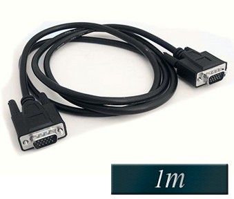 Kabel VGA HD15 moški moški 1m
