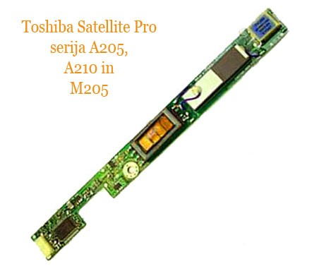 Inverter za Toshiba Satellite pro A210, A205 in M205