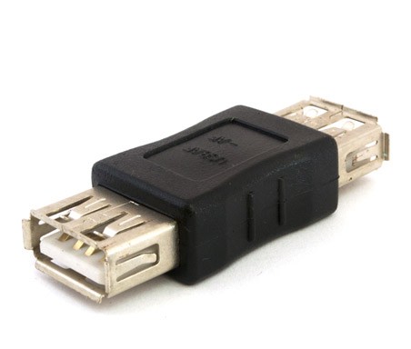 Adapter USB A ženski na ženski