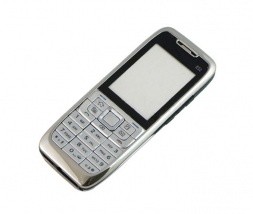Ohišje Nokia E51 srebrno