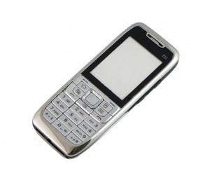 Ohišje Nokia E51 srebrno