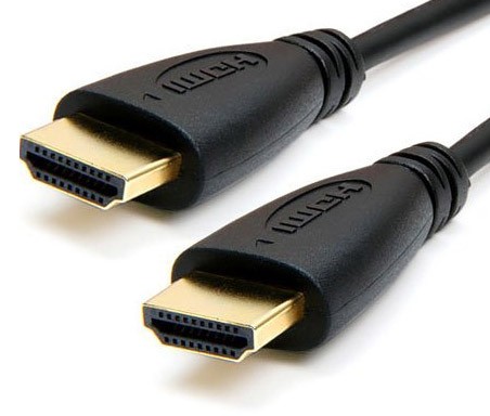 Kabel HDMI 1.4 2m pozlačen