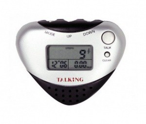 Govoreči števec korakov