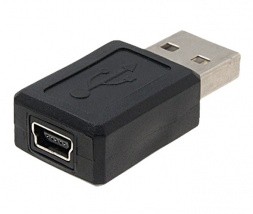 Adapter USB A moški na USB Mini B ženski