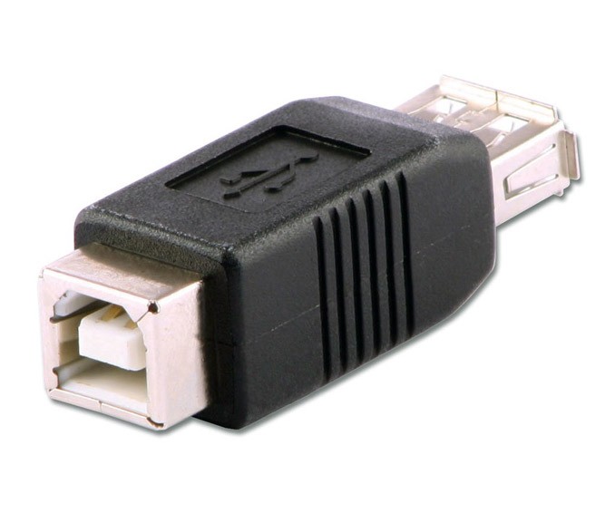 Adapter USB A ženski na USB B ženski
