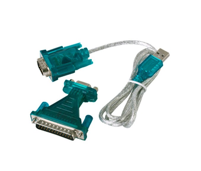 Adapter USB na RS232 9 in 25 pinski