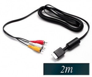 Avdio video kabel za priključitev Playstation 2 ali 3 konzole na TV