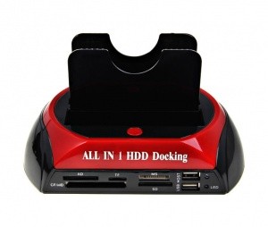 HDD priklopna postaja za SATA, IDE, 2.5 in 3.5 diske