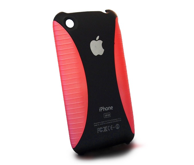 Ohišje Apple iPhone 3G sestavljeno roza črno