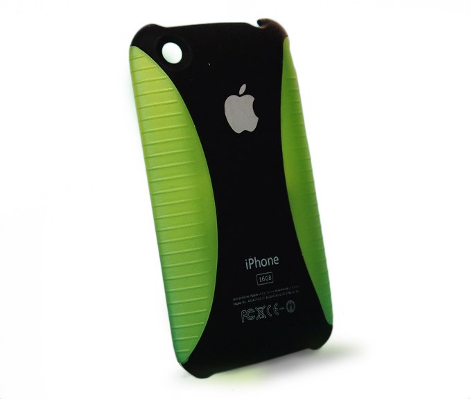 Ohišje Apple iPhone 3G sestavljeno zeleno črno