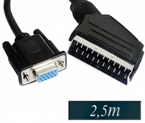 Scart na VGA adapter