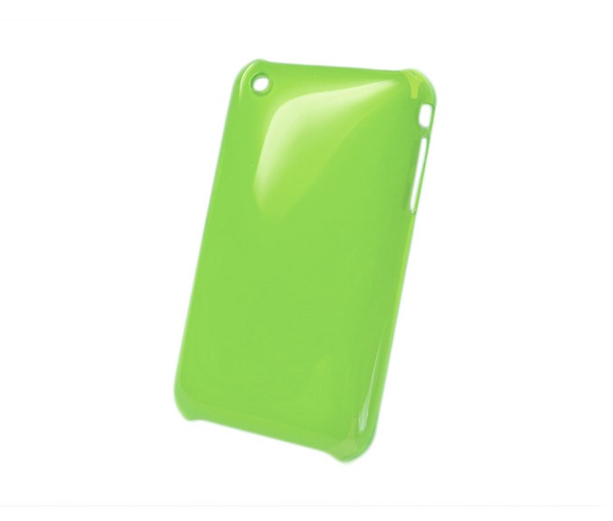 Zeleno prozorno ohišje za Apple iPhone 3G