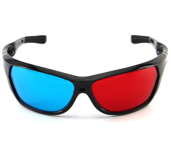 Rdeče modra 3D očala