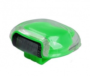 Pedometer D555 zelen