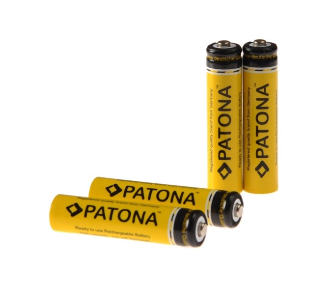 AAA polnilna baterija 1,2V NiMH 900mAh - PATONA