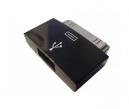 Adapter USB micro na Apple 30-pin črne barve