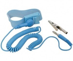 Antistatična zapestnica - modra