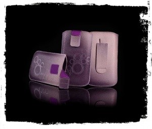 Deko3-12 Žepek za mobilni telefon vijoličast