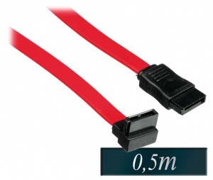 Sata kabel 50cm 90 stopinjski