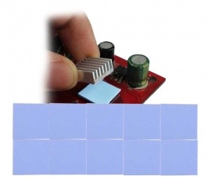 10 x Termalni trak - plošča 10 x 10 x 1mm