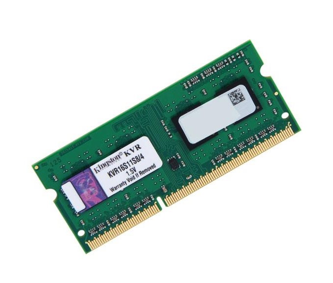 DDR3 204-pin SODIMM 4GB pomnilnik Kingston KVR16S11S8/4