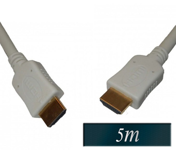 Kabel HDMI 1.4 5m bel