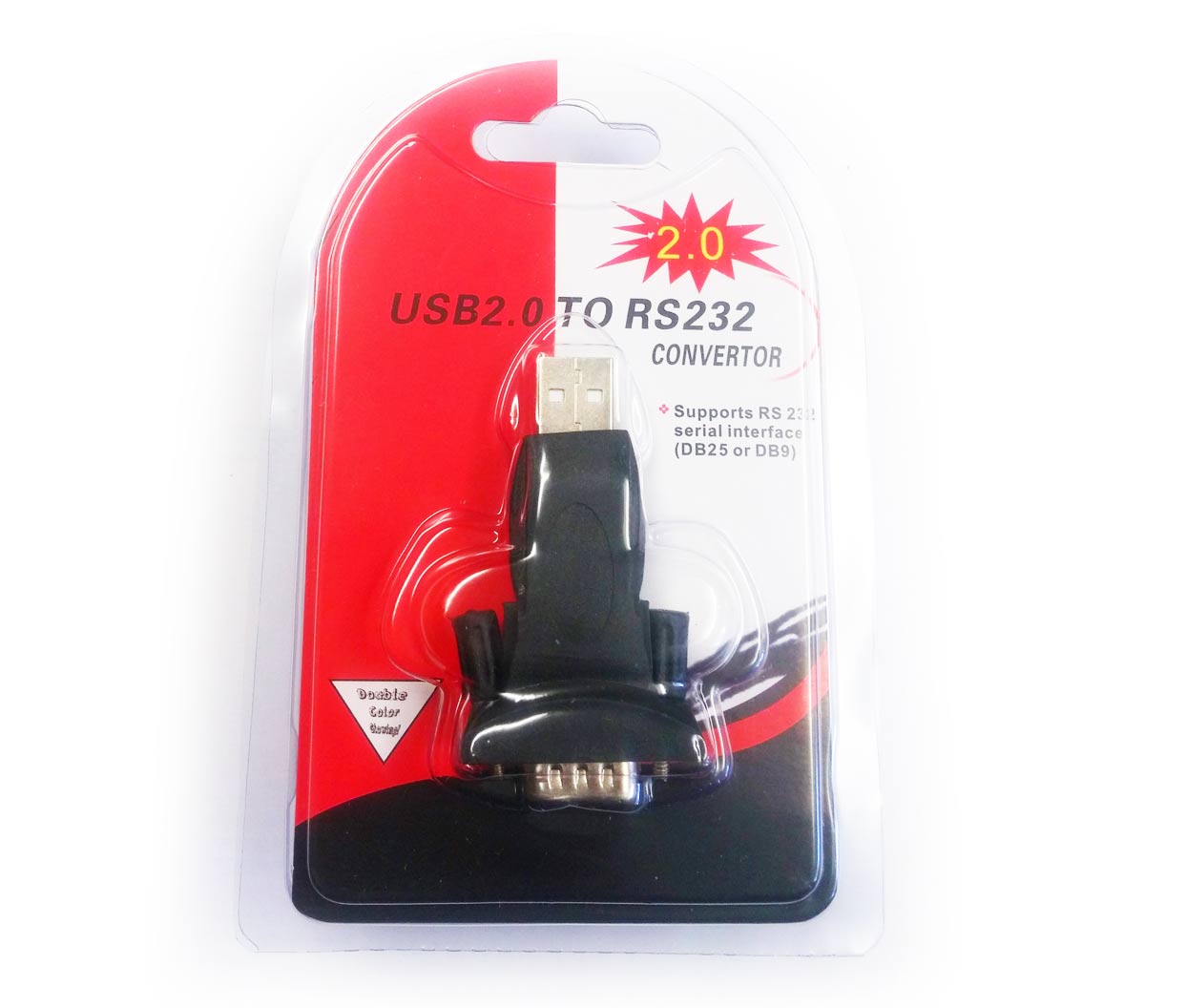 Adapter USB-RS232 (moški-moški) + USB podaljšek