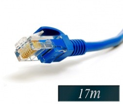 Kabel mrežni UTP 17m Cat5e moder