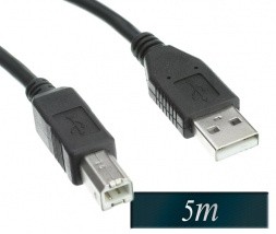 Kabel USB A na USB B 5m