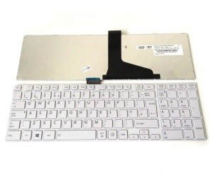 V130426CK3 Tipkovnica za Toshiba Satellite - bela