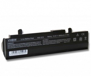 Baterija za Asus Asus Eee PC 1215N, 1215B, 1015PEM, 1015PN, 1015PX,.. 6600mAh