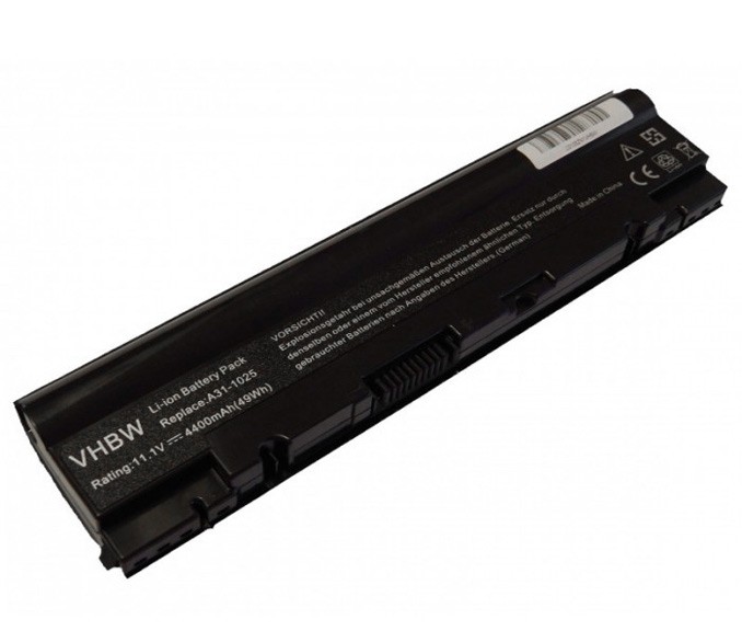 Baterija za Asus Eee PC 1025C, 1025CE, 1225B, 1225C, R052C,.. 4400mAh