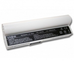 Baterija za Asus N46, N56, N76, N46V, N46VJ, N46VM, N46VZ,.. 4400mAh bele barve