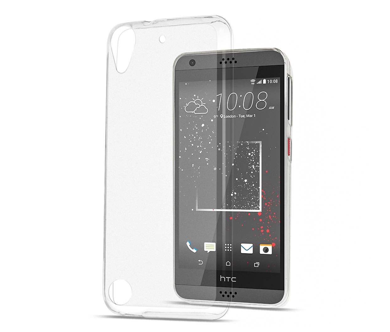Prozorni silikonski zaščitni etui za HTC Desire 530