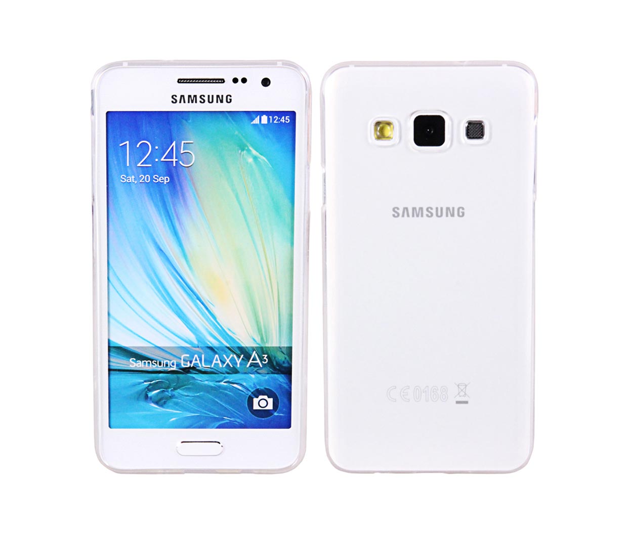 Prozorni silikonski zaščitni etui za Samsung Galaxy A3