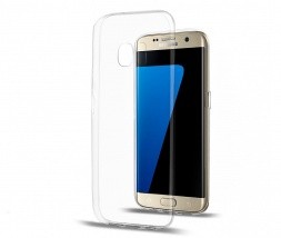 Prozorni silikonski zaščitni etui za Samsung Galaxy S7 edge