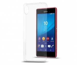 Prozorni silikonski zaščitni etui za Sony Xperia M4 Aqua